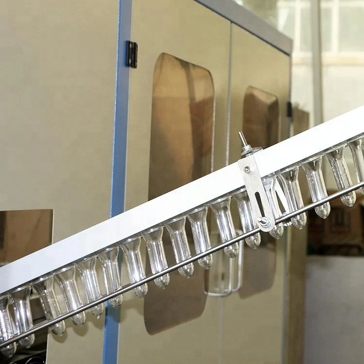 Fully automatic one step PET bottle blowing air compressor blow molding machine