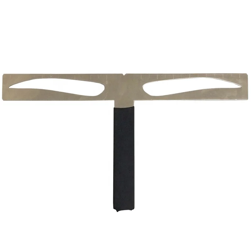 BL Golden Ratio Measure Microblading Stainless Steel Eyebrow Ruler Permanent Makeup Tattoo Design Calipers Stencil