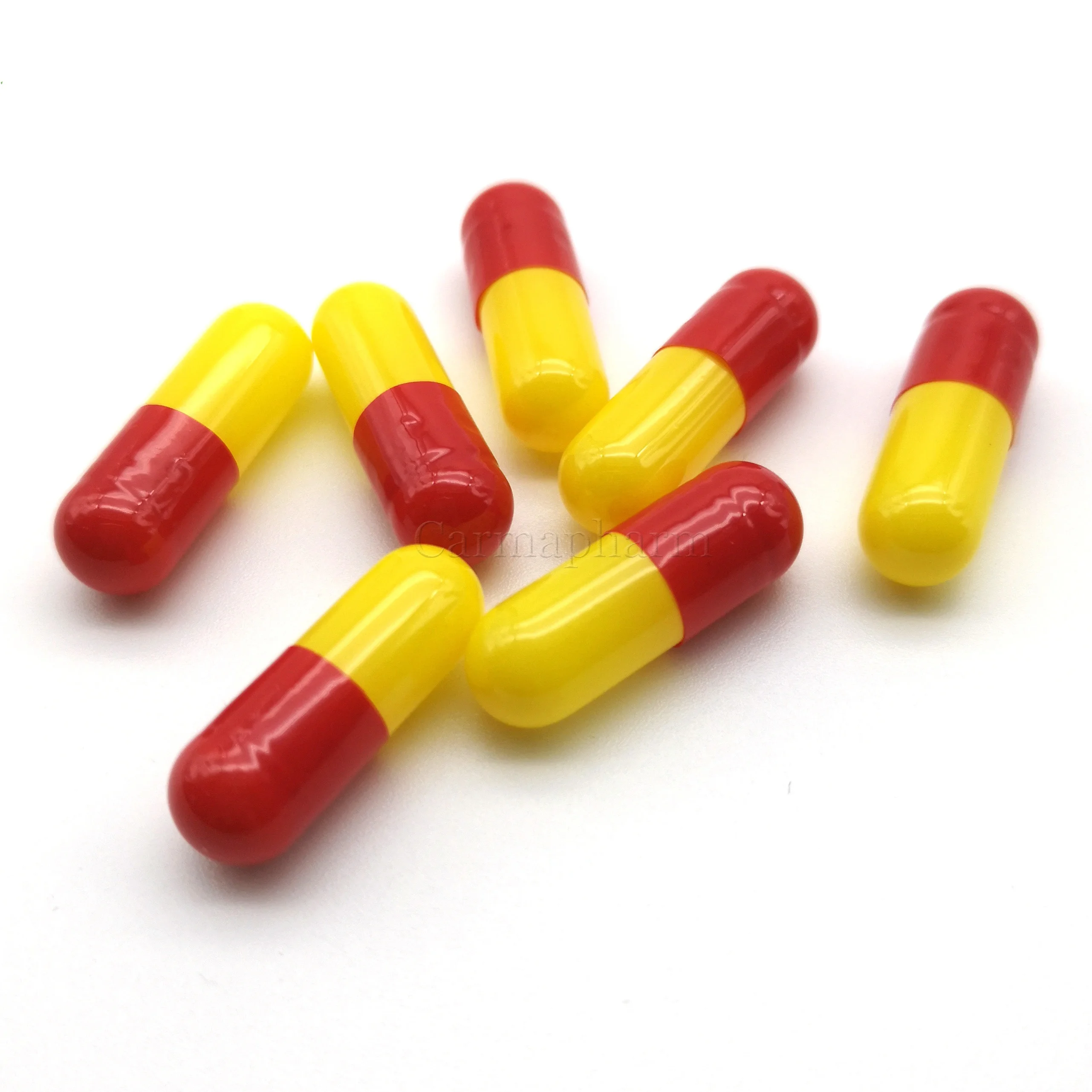 Colorful halal empty gelatin capsule size 000