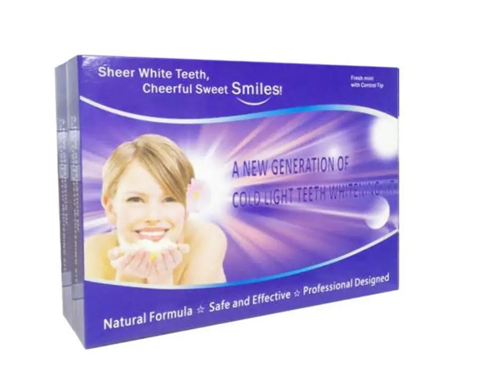 
1 led White Blue Smiles Teeth Whitening home use basic Kit OEM Private logo Teeth Whitening System 
