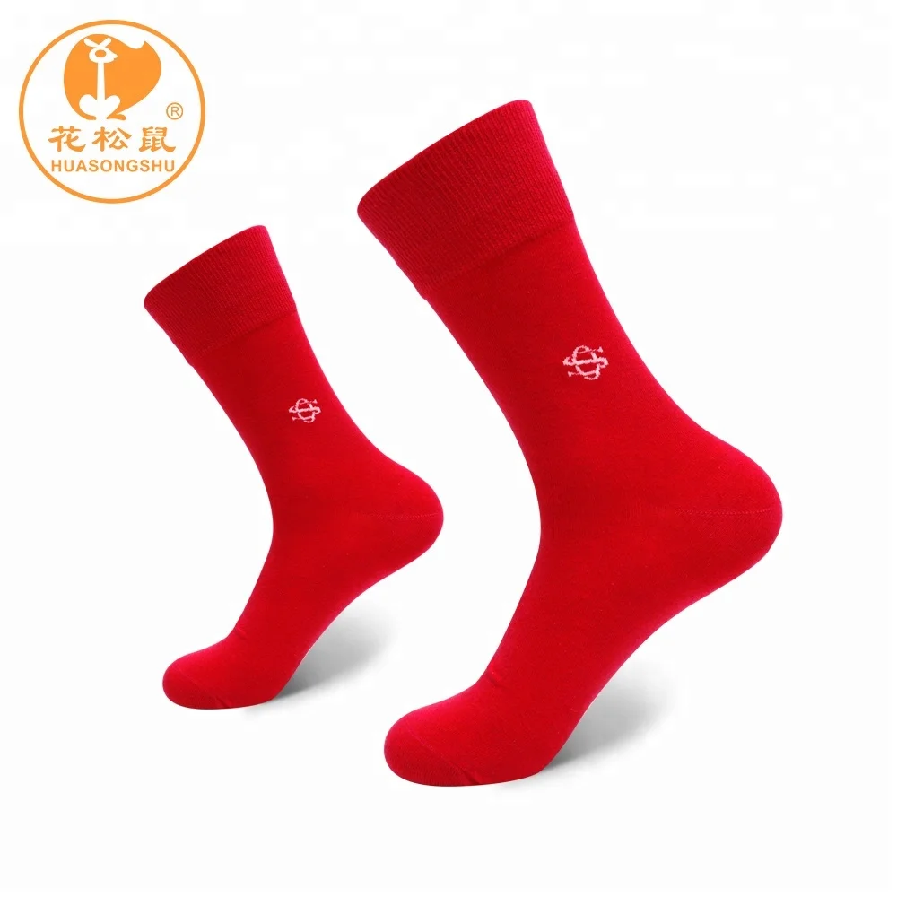 
Оптовая custom хлопка oem носок фиолетовый мужчины экипажа носки красные мужские красочные платья носки 