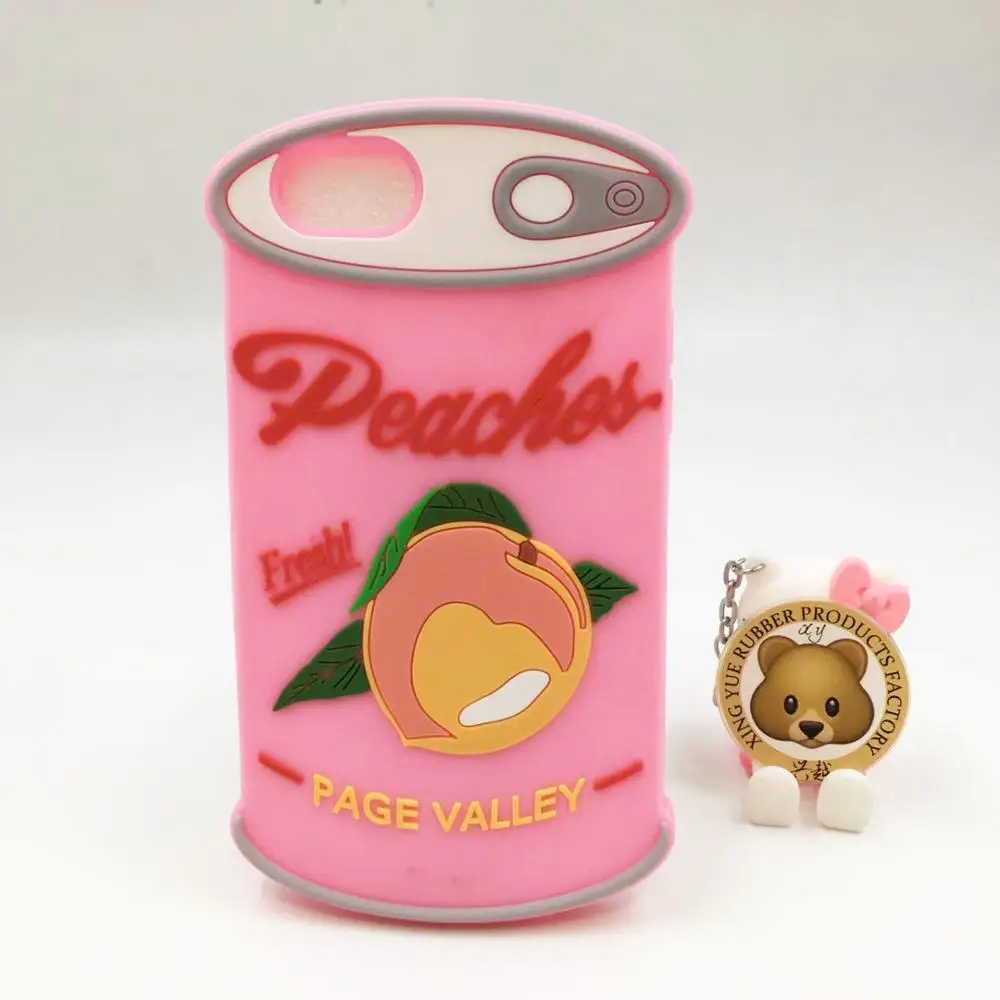 
Factory price cans shape soft silicone case can be customized full protective phone case for samsung for huawei for iphone 