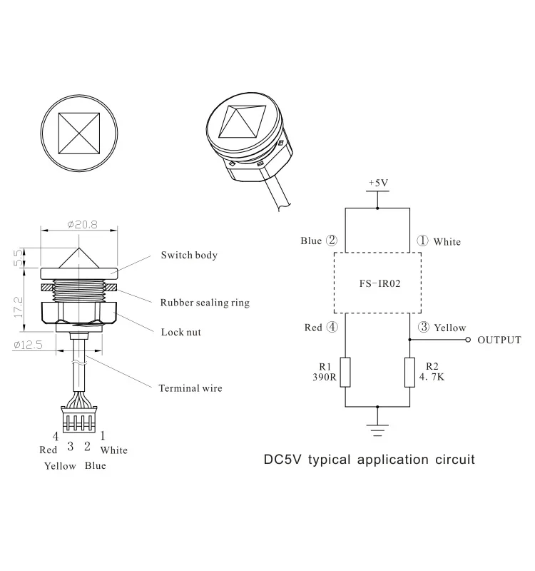 фотоэлектрический датчик уровня оптический датчик уровня жидкости Китай умный датчик уровня