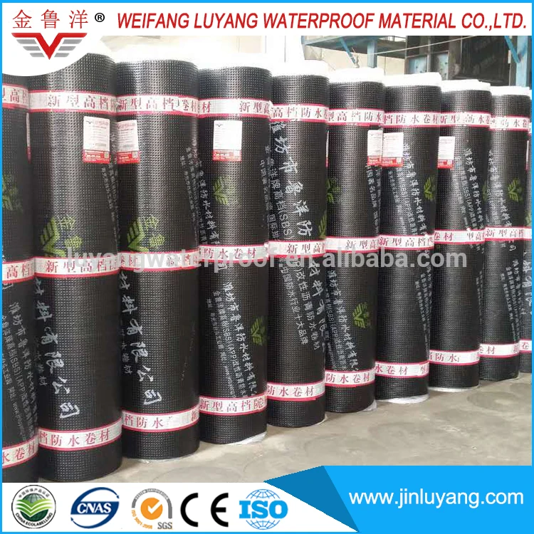 SBS APP полимерная Модифицированная битумная Водонепроницаемая Мембрана для крыши