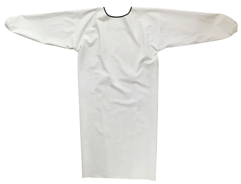 New loose comfortable PVC waterproof sleeved apron