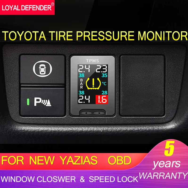 Loyal Defender Vios Vios FS new Yaris Yaris L OBD TPMS tire pressure monitoring system real-time intelligent monitoring