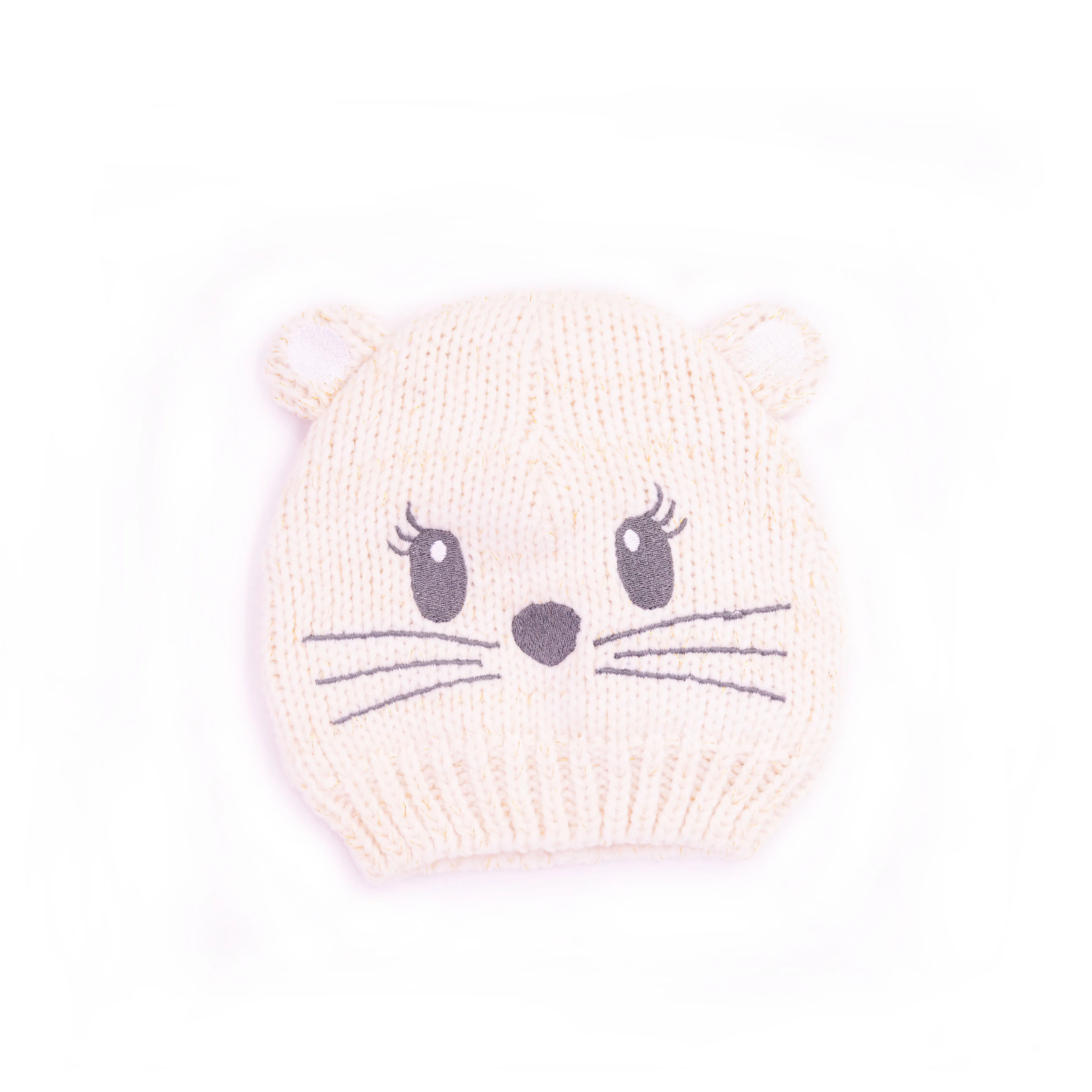 Funny Kids Knitted Animal cat beanie Cute Winter Hats kids winter beanie
