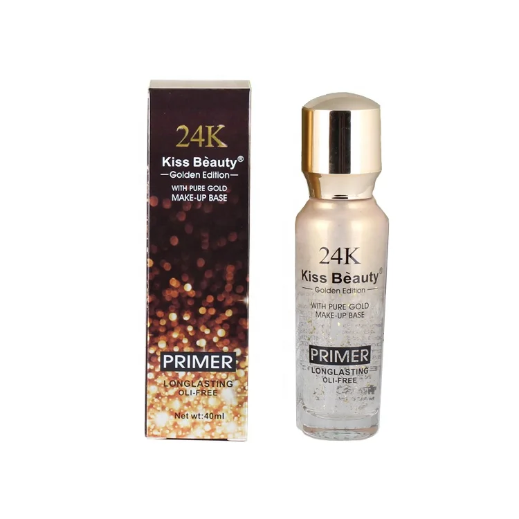 
Wholesale private label 24K Gold Edition make up base prim with pure 