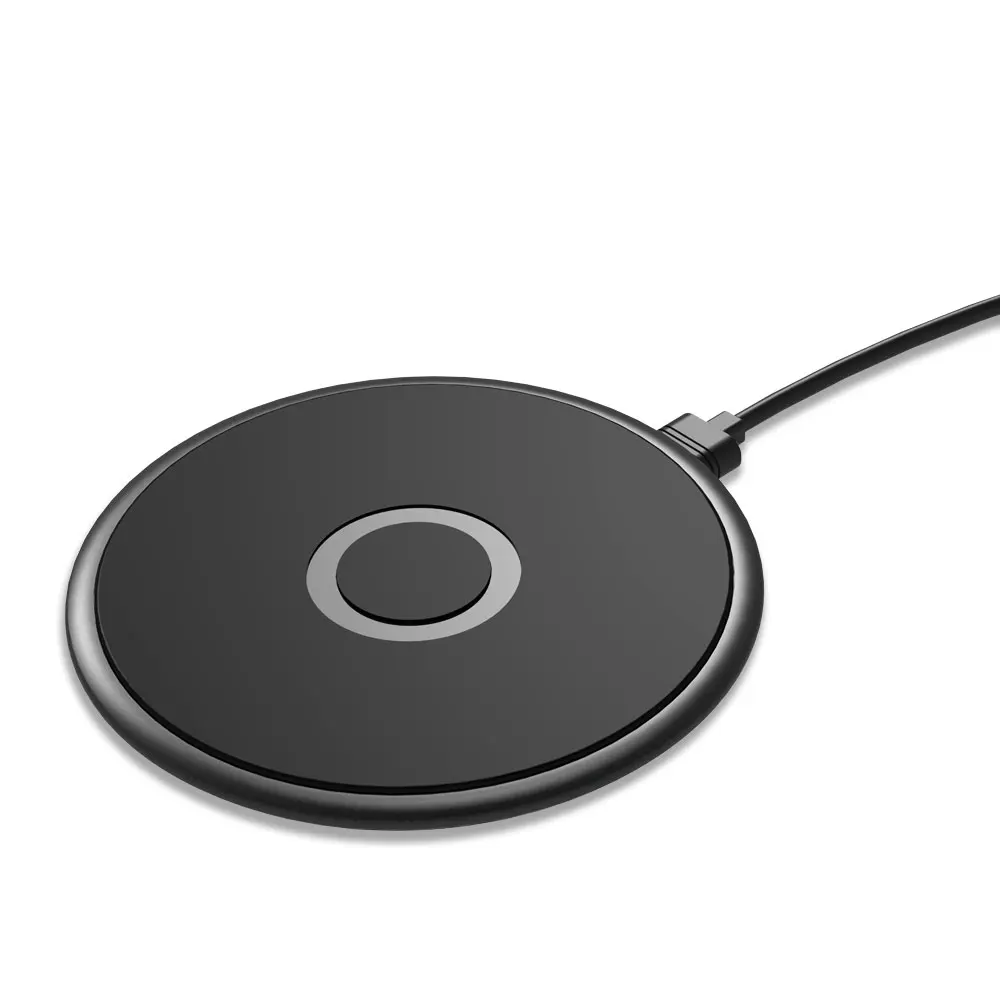 Ordered mobile phone 5V 2A 10W portable QI wireless charger from Shenzhen factory