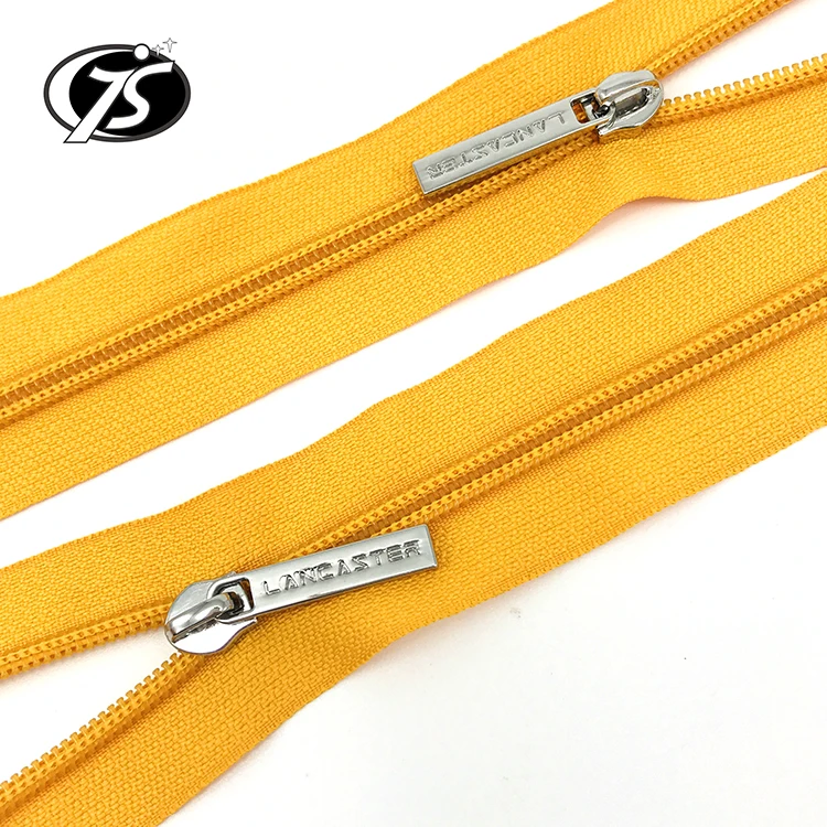 
More than one color Backpack 5 Inch Separating Zipper Wholesale #5 coil zipper Long Chain Nylon Zipper 