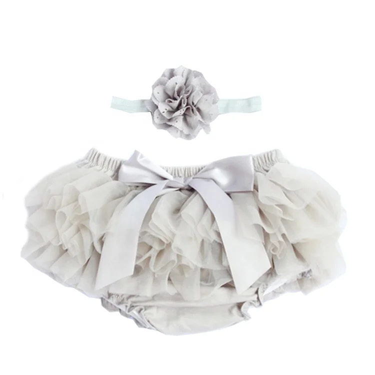 
Baby cute Chiffon bloomer kids diaper cover bowknot shorts Newborn Toddler baby pumpkin bloomers and headwrap 