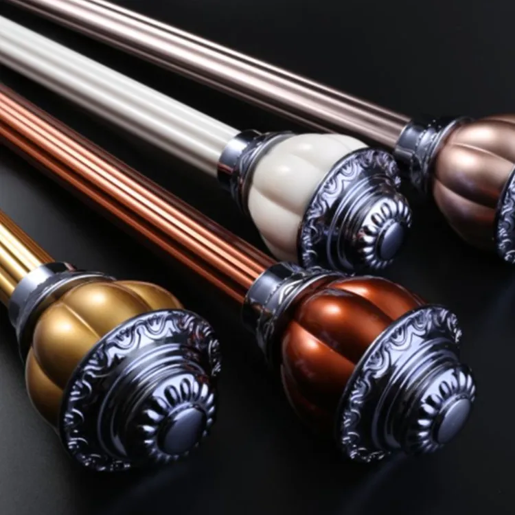 Hot Sale 28MM Gold Aluminum Curtain Rod Aluminum Profile