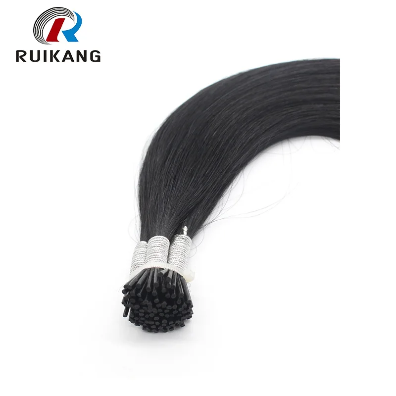 Горячая распродажа Реми девственница кератин I наконечник двойной нарисованный предварительно скрепленный расширение оптом
