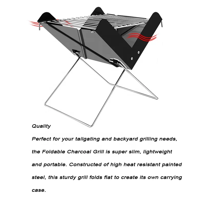 Outdoor Portable bbq grill use on the table