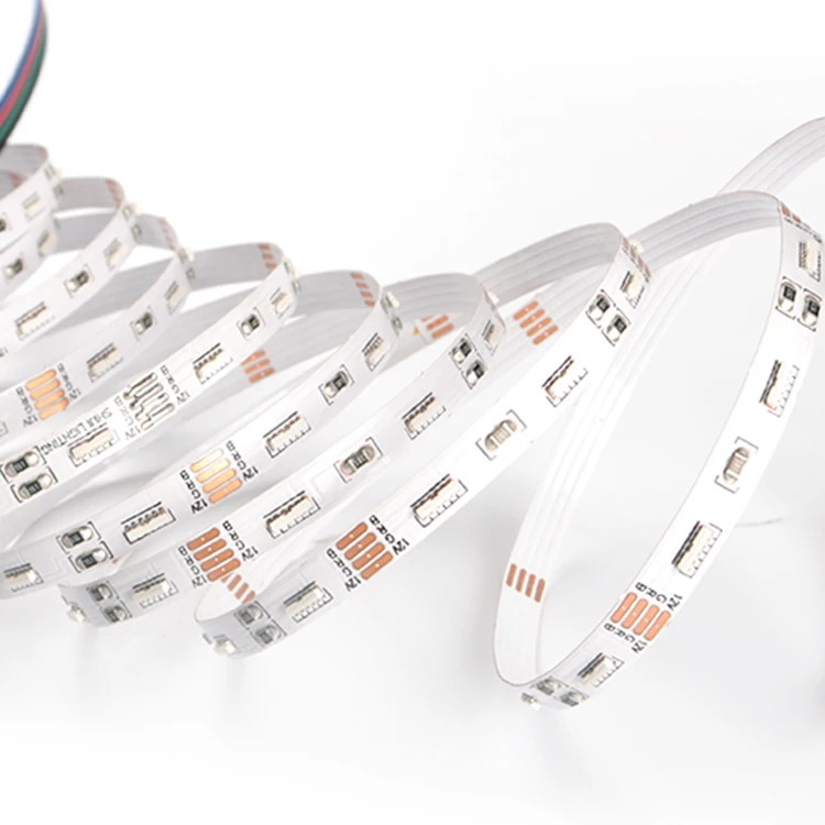 5mm 6mm side view 1 roll strips 5m thin flexible 12v rgb Led Strip Light tv backlight