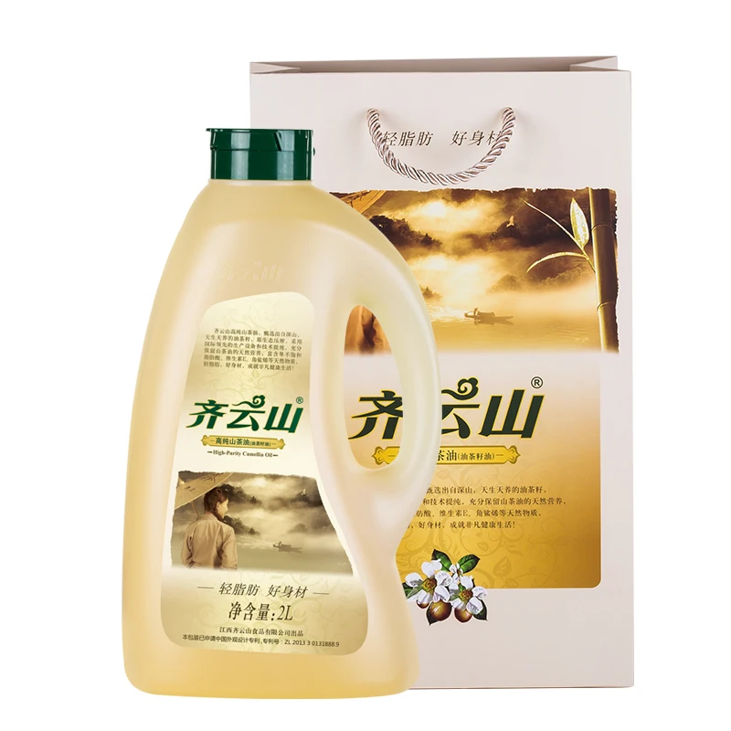 
Refined edible organic camellia oil for cooking 