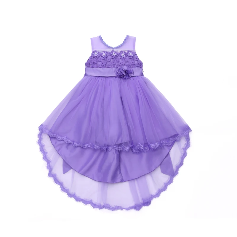 
 Милые летние белые свадебные Современные платья для маленьких девочек вечерние платья для девочек  