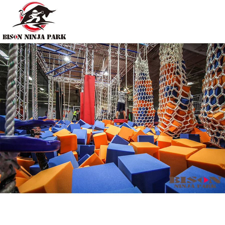 Kids American Obstacle Course Equipment Ninja Warrior For Sale