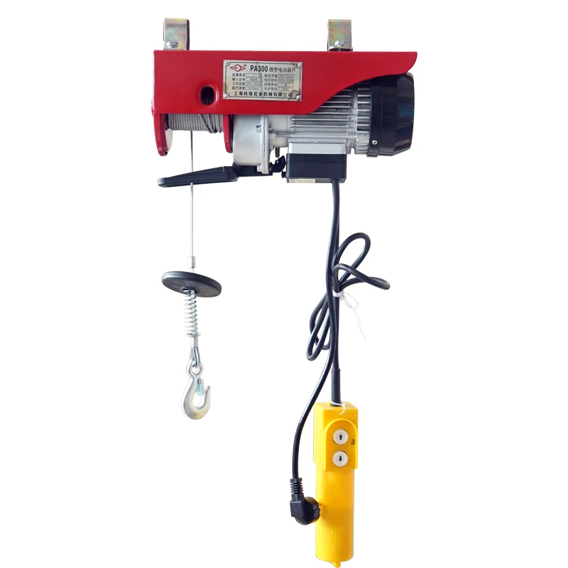Mini Electric Elevator with Motor for Wire Rope Lifting