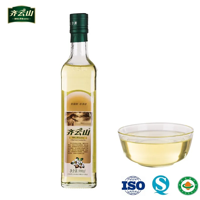 
100% organic brands virgin camellia cooking oil 