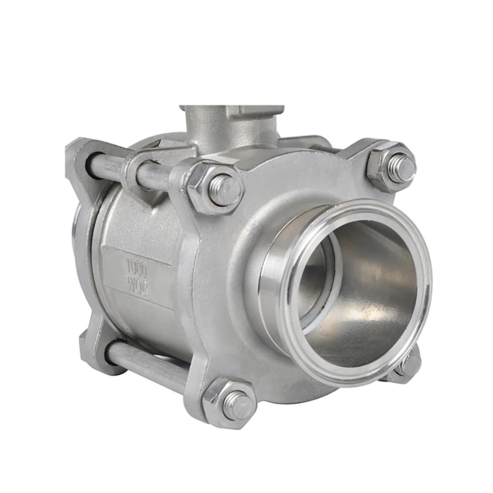 COVNA DN50 2 inch 2 Way 3 Pieces 12V DC Stainless Steel Electric Motorized Actuated Ball Valve Welding Ball Valve