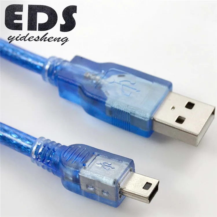 
Cord leads length 30cm USB 2.0 type A male to mini B 5pin male PC data cable 