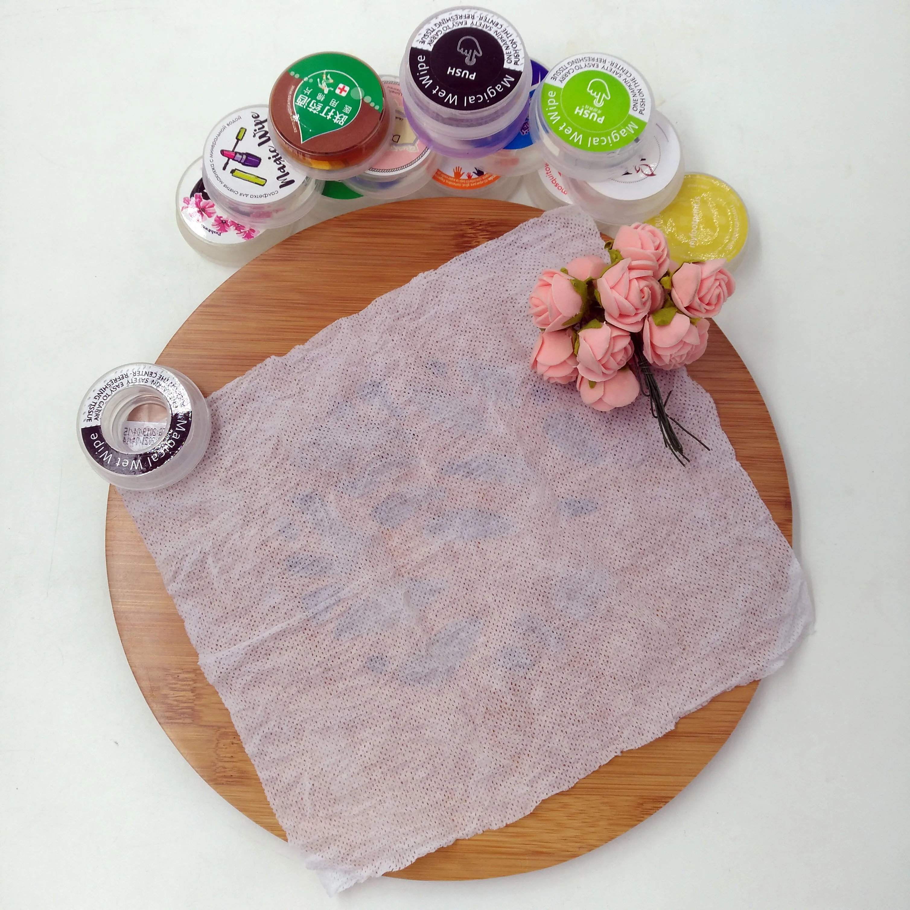 Magical Push Wet Wpes First Aid Equipment Push Wet Wipes For Home Kit