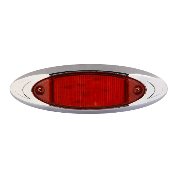 Motorcycle Driving Led Submersible Oval Combination Truck Trailer Tractor Tail Light