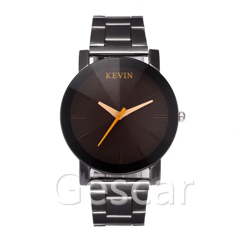 Brown glass minimalist watches KELVIN ladies personality Colors second hand stainless steel wwoor watch relojes de mujer
