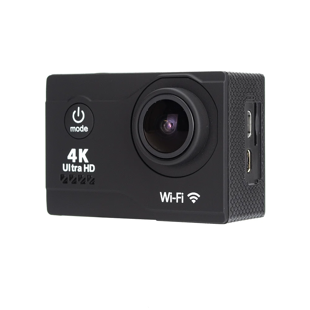 Оптовая продажа новейшая модель Водонепроницаемая Экшн-камера wif видео с разрешением 4К разрешение