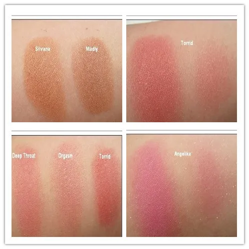 Melason OEM High Quality 6 Colors Professional Pigment Eyeshadow Palette Powder Private Label Eyeshadow Vendor