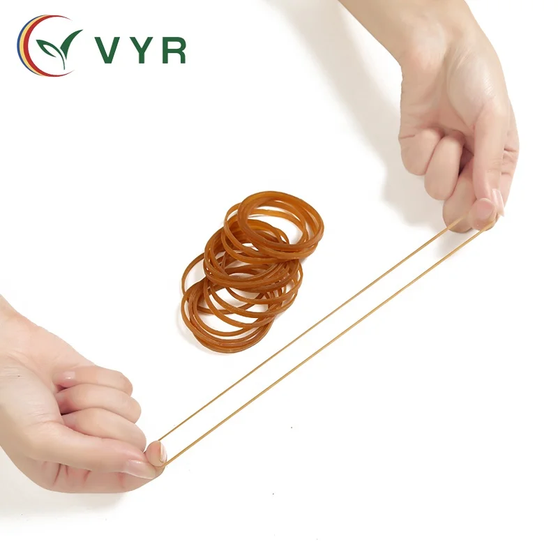 2022  stylish 2 inch durable heat-resistant environmentally friendly rubber hair band rubber band