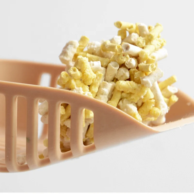 Оранжевый кошачий наполнитель Tofu, легко очищающий кошачий наполнитель, упаковка 6 л