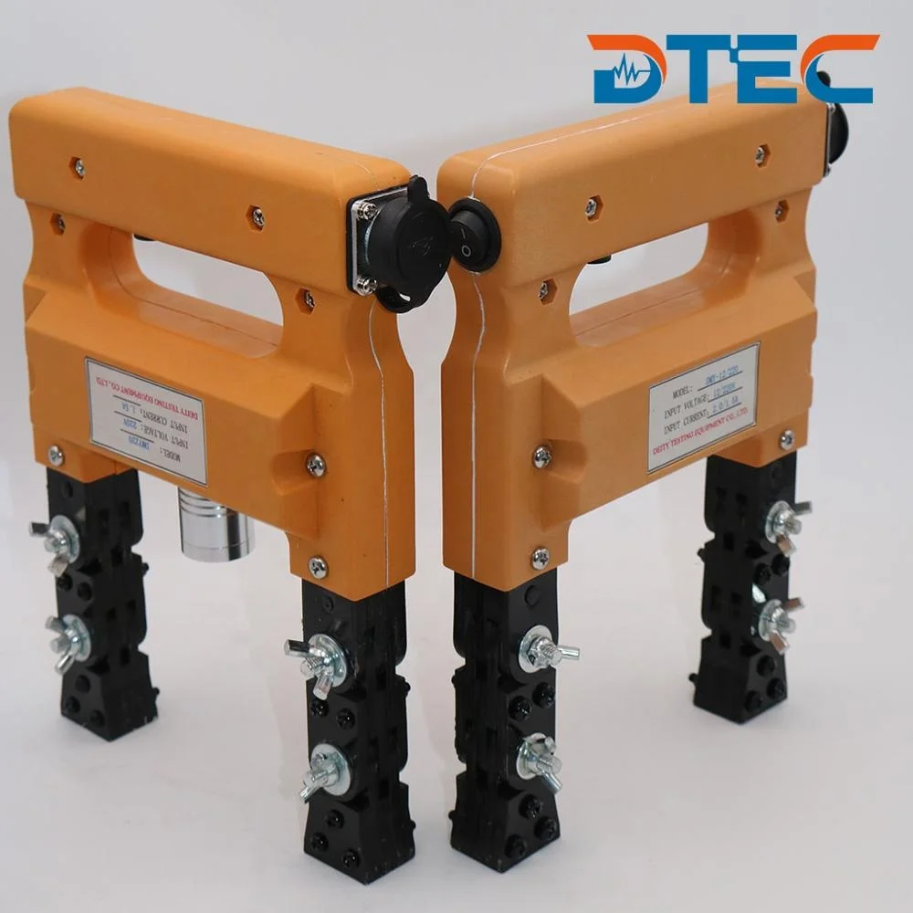 DTEC DMY12-220 Dual Magnetic Yoke Flaw Detector DC  AC power supply 12V battery 220V switch white light