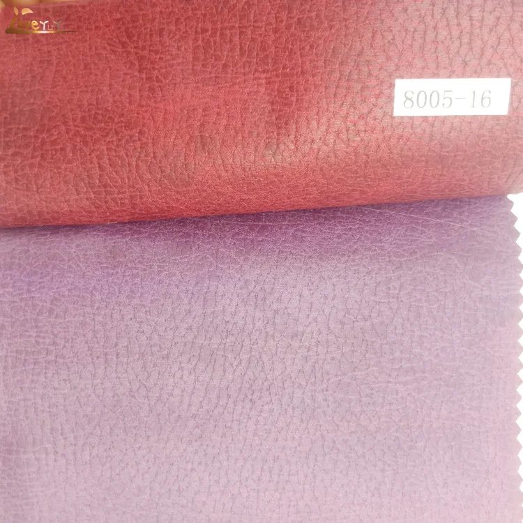 100% polyester upholstery suede leather fabric for car seat