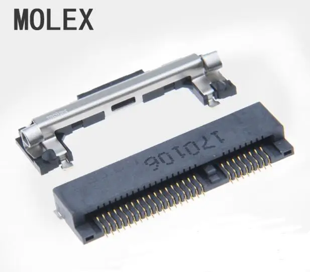 MOLEX Min iPci-Express Socket clip Height 4.0mm MOLEX Minipcie Connector 52PIN H4.0