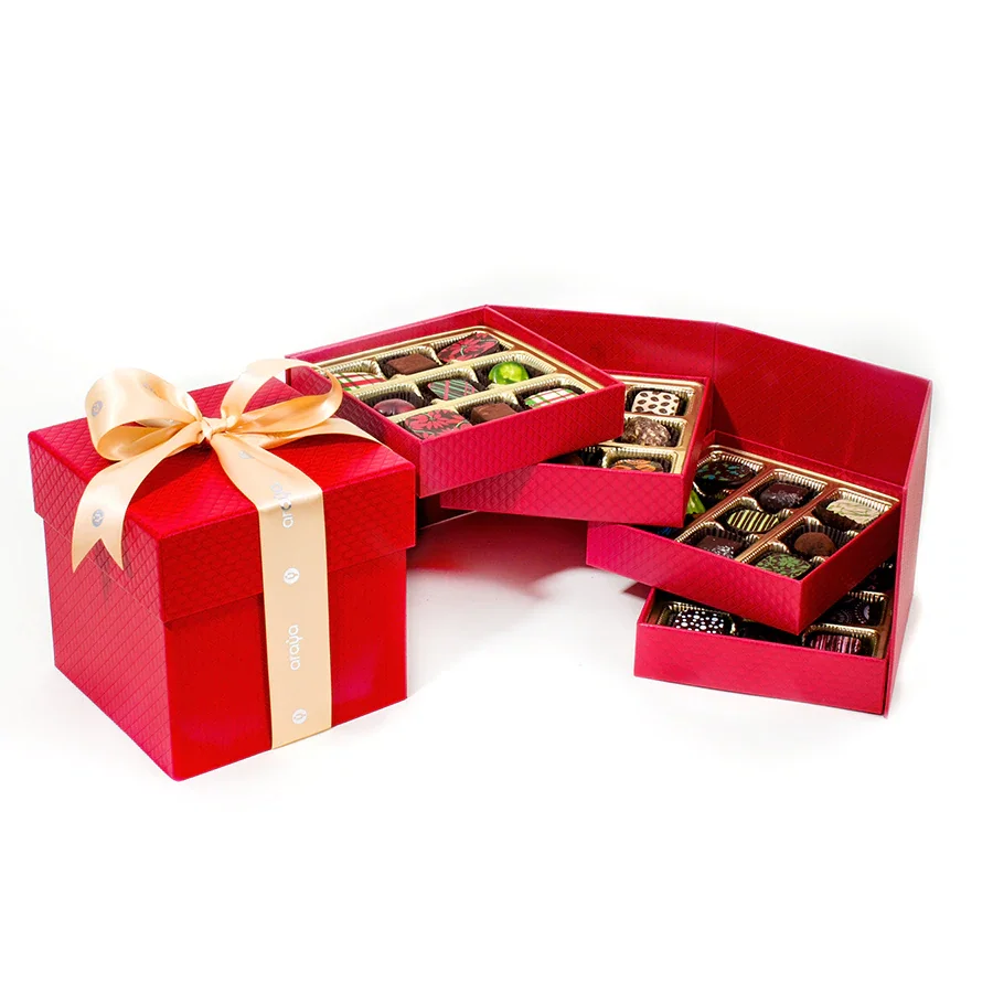 fancy paper packaging dubai chocolate gift box