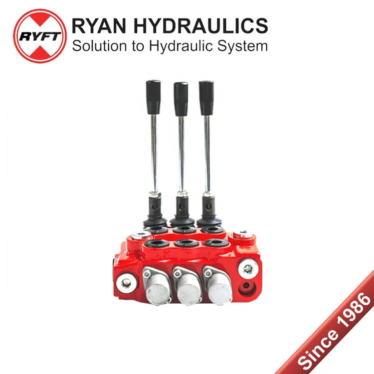 Manual Operated Hydraulic Monoblock Directional Control Valves