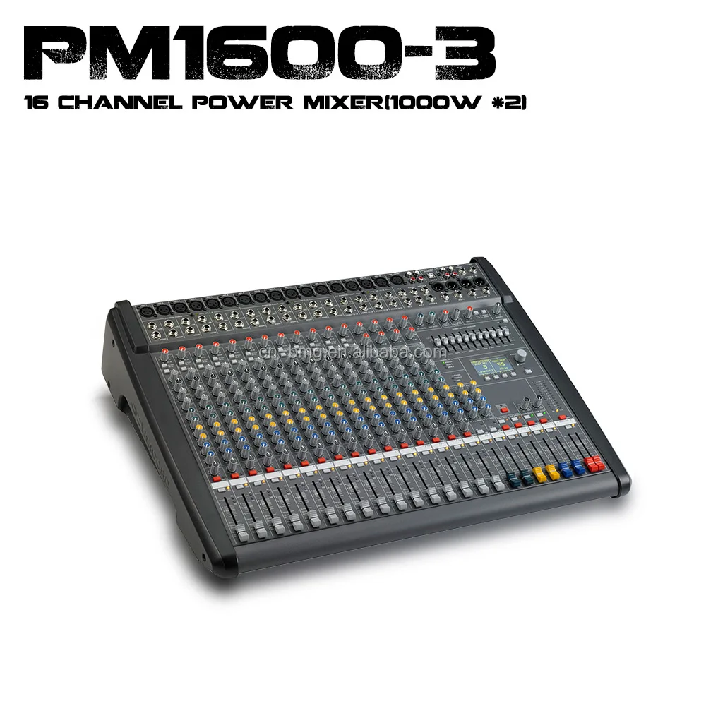 2017 Новый высокое качество 1000 Вт dynacord powermate 1600-3 звуковой микшер с двойным DSP эффекторов из Германии