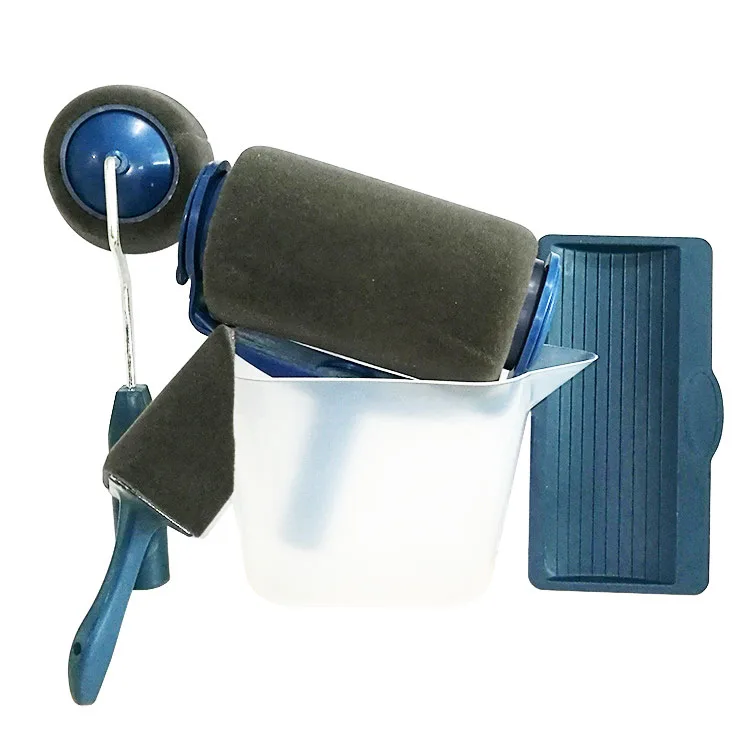 
Paint Runner Pro Roller Brush Handle Tool Flocked Edger Sets 