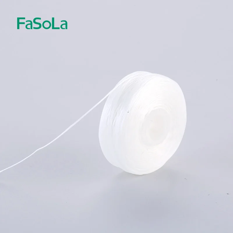 FaSoLa Oral Nursing Tasteless 50M Box Packed Dental Floss Dispenser Original Floss