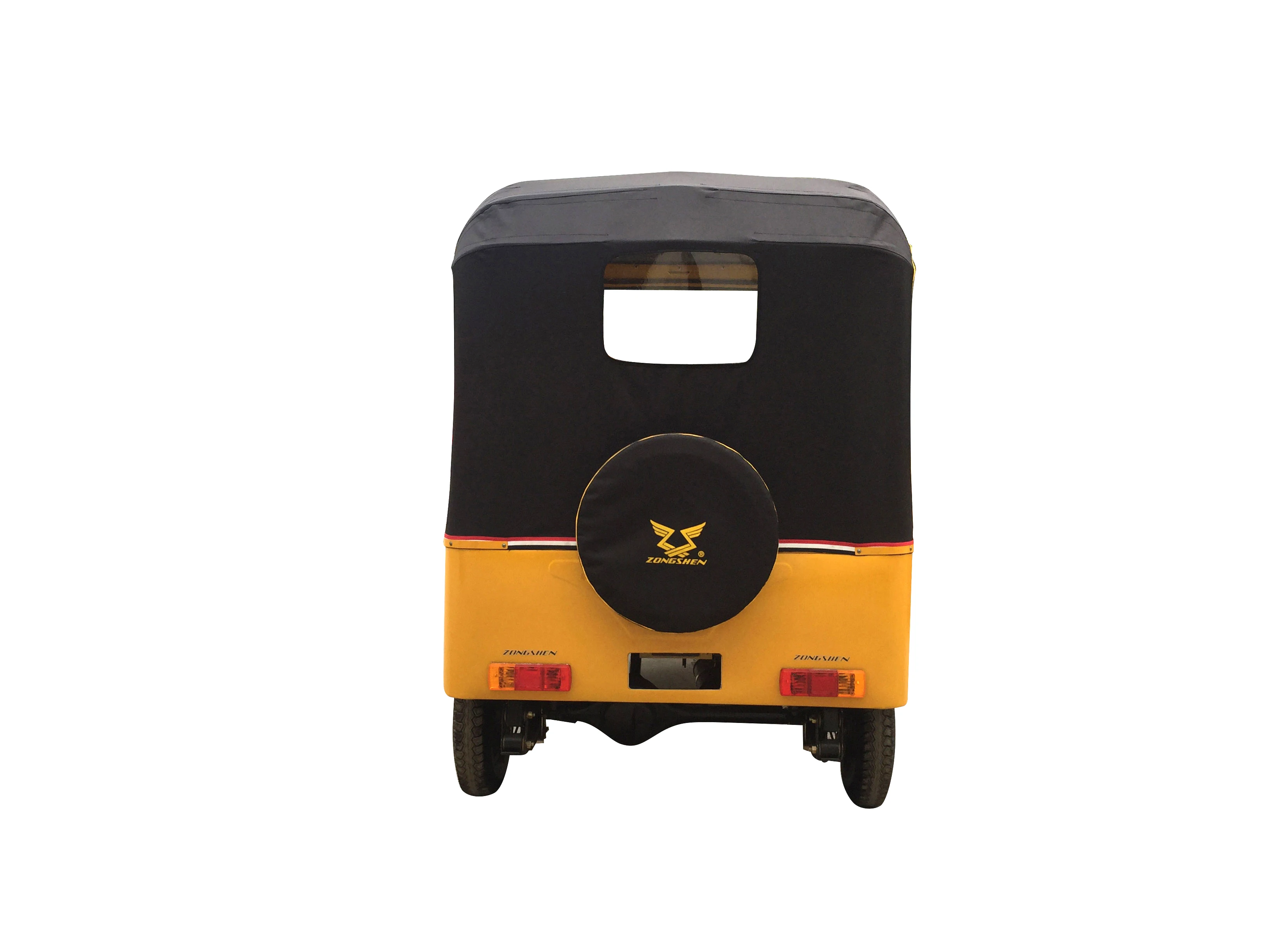 hot sell gas powered motor tricycle rickshaw with roof 250cc