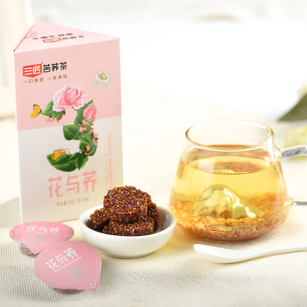 
Sanjiang 56g rose buckwheat mixtuer flavor tea 