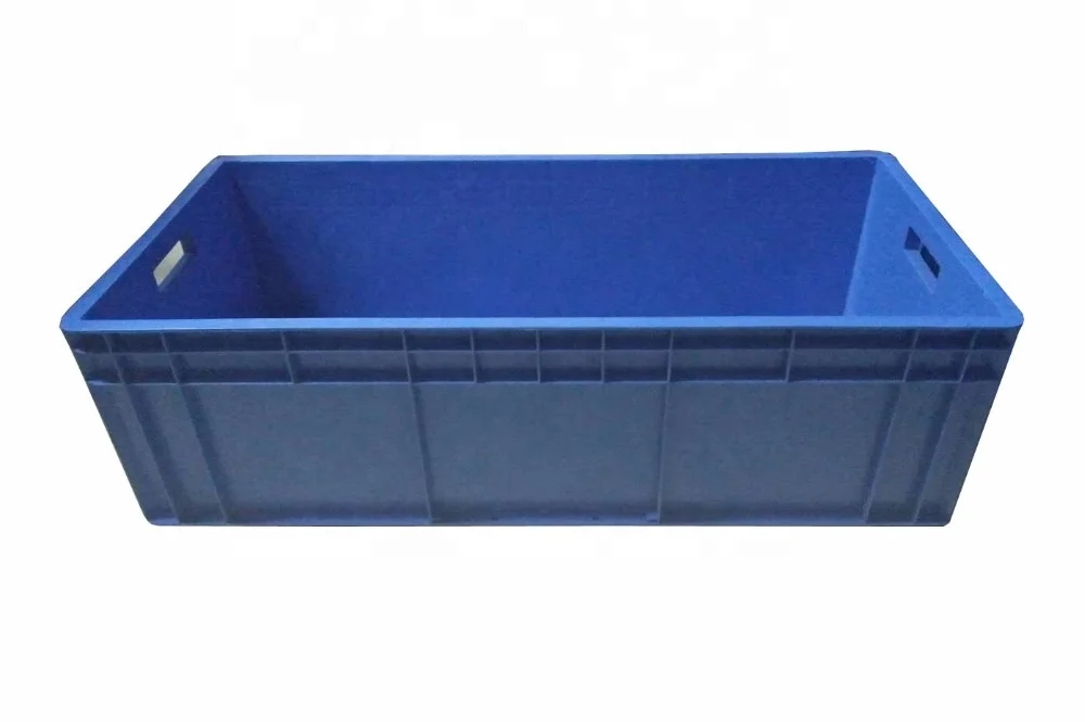 Eco-friendly agricultural vegetable moving plastic crates turn over container Professional and Reliable Crate Box container
