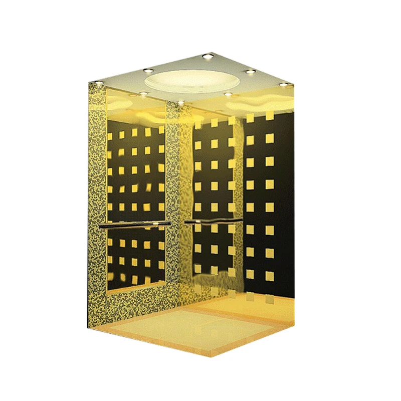 630 кг пассажирские коммерческие декорированные Лифт кабины винты приводные подъемники