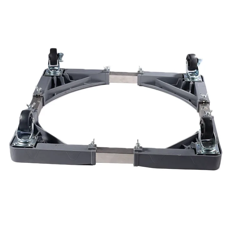Guaranteed quality unique Adjustable Base Wheels Trolley Stand For Washing Machine