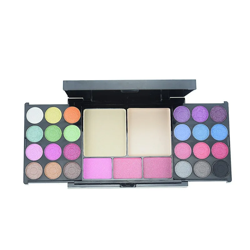 Melason 24 Colors Wholesale High Pigmented Custom Vegan Eyeshadow Palette China Supplier New Arrival Tools