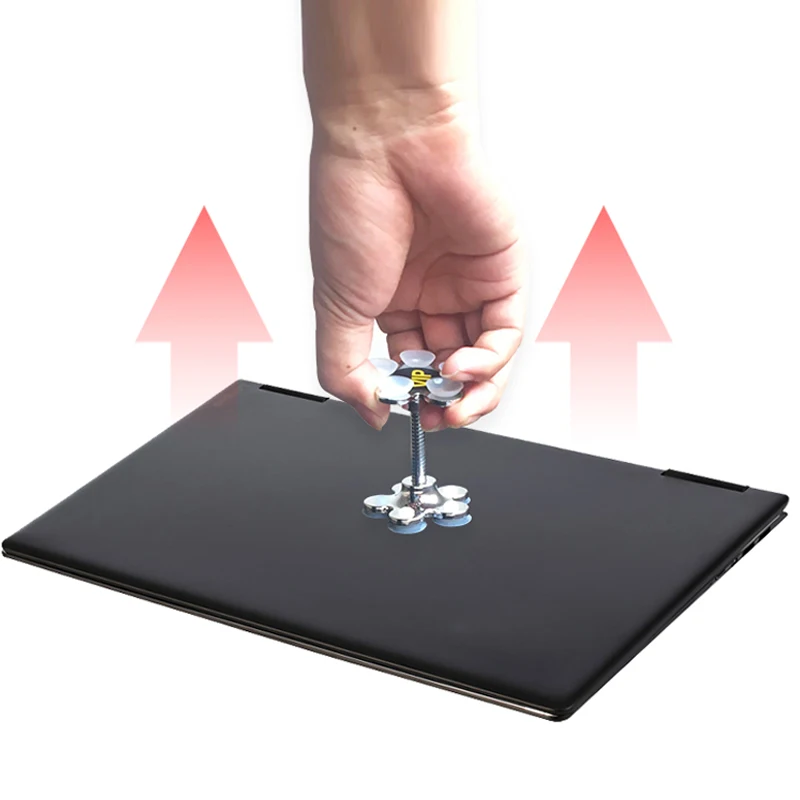 Sucker Stand for Cell Phone 360 degree Rotatable Metal Flower Magic Suction Cup Mobile Phone Holder Car Bracket