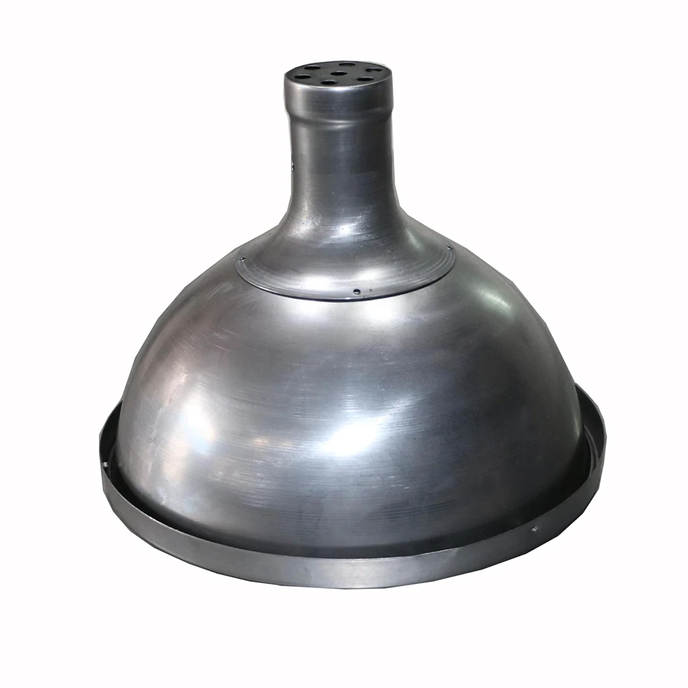 CNC custom stainless steel top metal spinning reel product metal turning