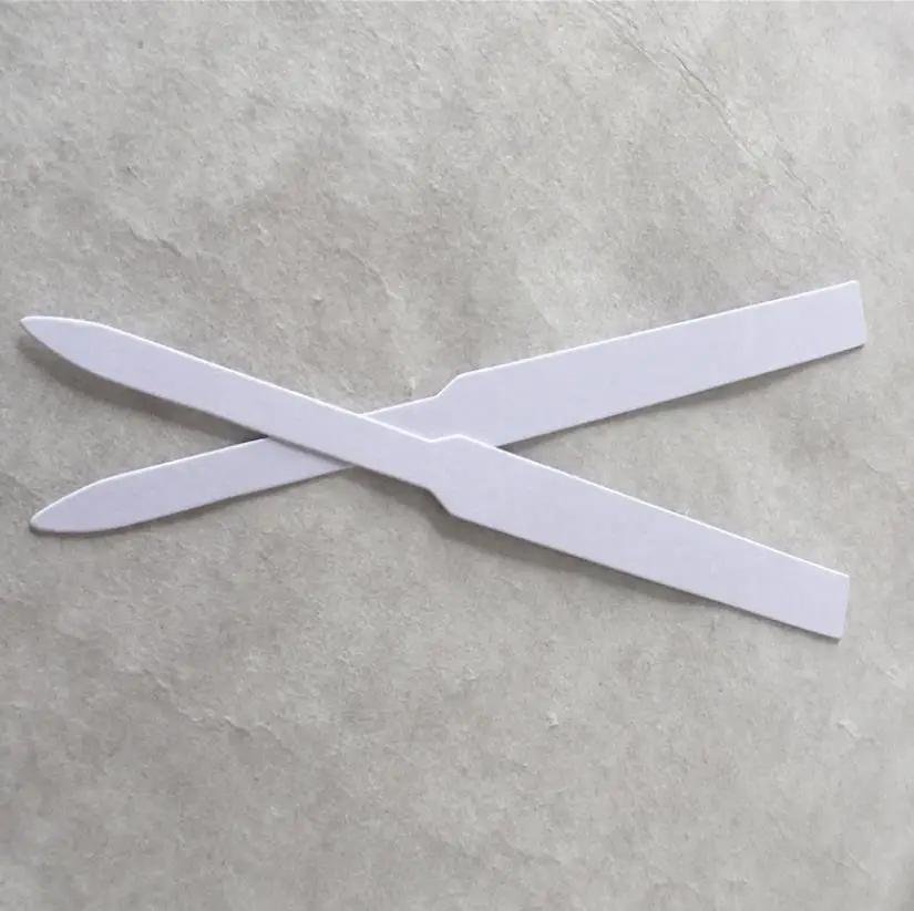 Hot sale paddle shape paper  perfume tester blotter famous perfume scent tester
